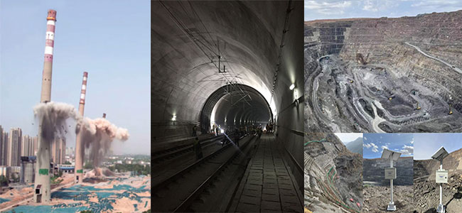 拆除隧道矿山爆破监测